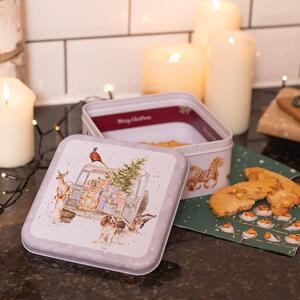 Driving Home For Christmas Storage Tin