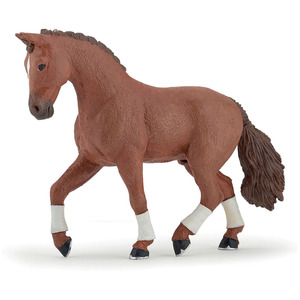 PAPO Horse and Ponies Alezan Hanovrian Horse Toy Figure - 51556
