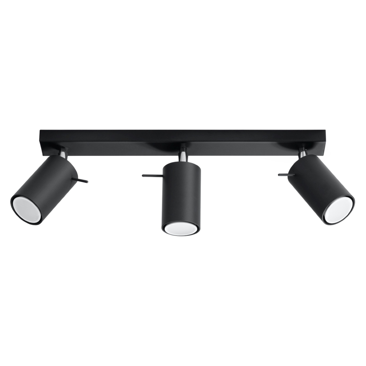 B&Q -  Luminosa Ring 3 Light Spotlight Bar BlackGu10 - Image 2