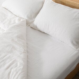 Native Natural Linen Fitted Sheet