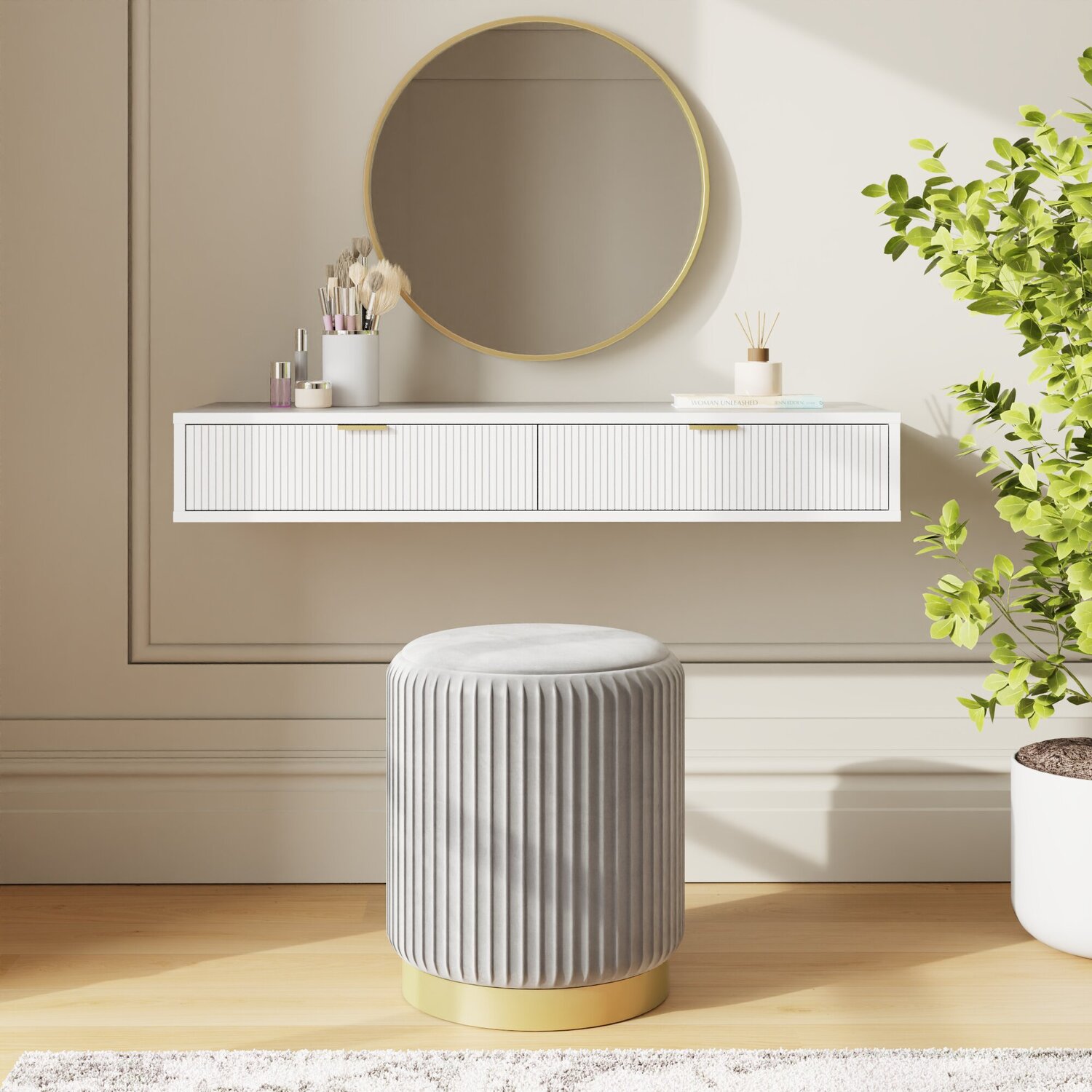 Gfw Sienna Floating Dressing Table - Image 4