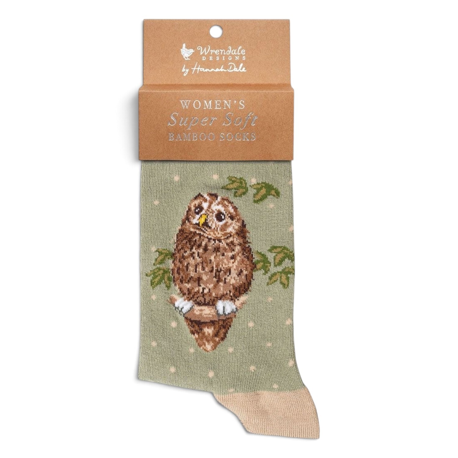 Wrendale Designs Women's Wrendale Owl Sock Treetops - Image 4