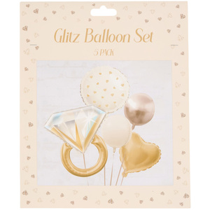 Glitz Helium Balloon Set