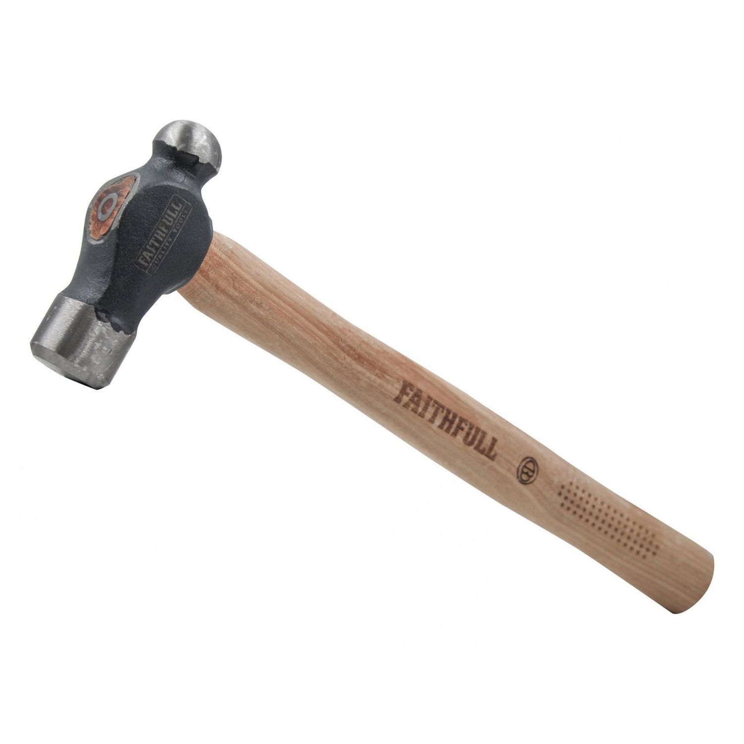 Faithfull Ball Pein Hammer, Fsc Hickory Handle A - Multi Colour