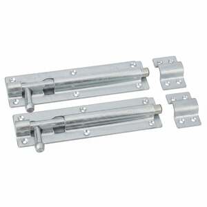 Betley Butterfly 6-Inch Silver Tower Bolt Latch