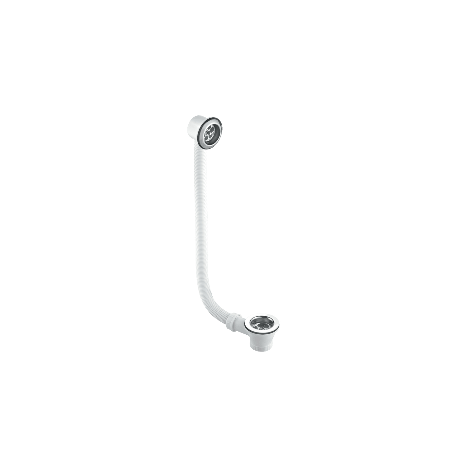 Mcalpine Chrome Plated Combined Bath Waste And Overflow 1.5'' Fbw2p - Image 3