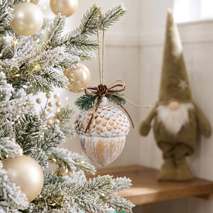 Scandi Pinecone Decoration