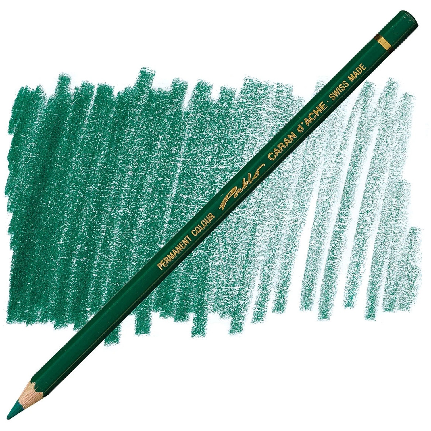 Caran d'Ache Pablo Coloured Pencil Dark Green 229 For Drawing 3.8mm Lead - Image 2