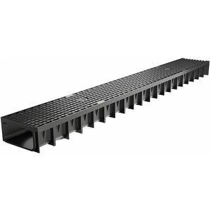 Polycon Lite Aqua Channel Drain, Composite Grating, Class A15, 1m