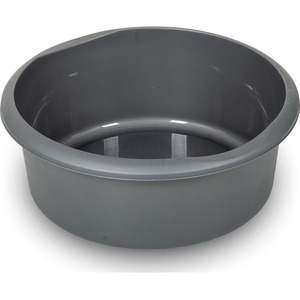 Addis Round Washing Up Bowl Metallic Black 7.7 Litre
