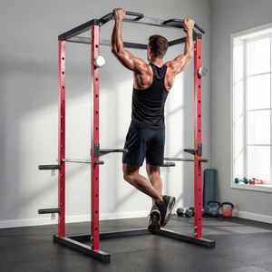 Adjustable Power Tower with Pull-Up Bar & Dip Station for Home Gym