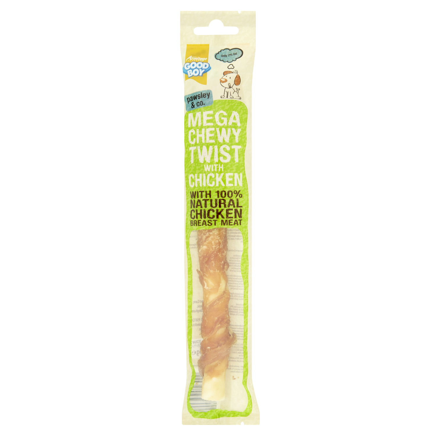 Good Boy Pawsley Mega Chewy Chicken Twist