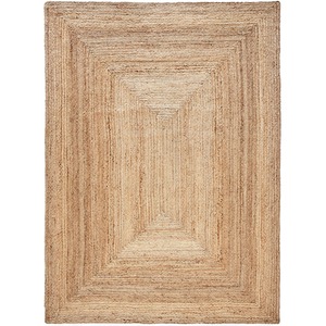Hand Braided Jute Rectangle Rug