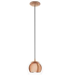 EGLO Rocamar Rounded copper pendant