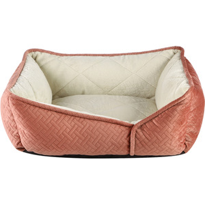 Pink Coral Pet Dog Quilted Sofa Bed shot 1427674