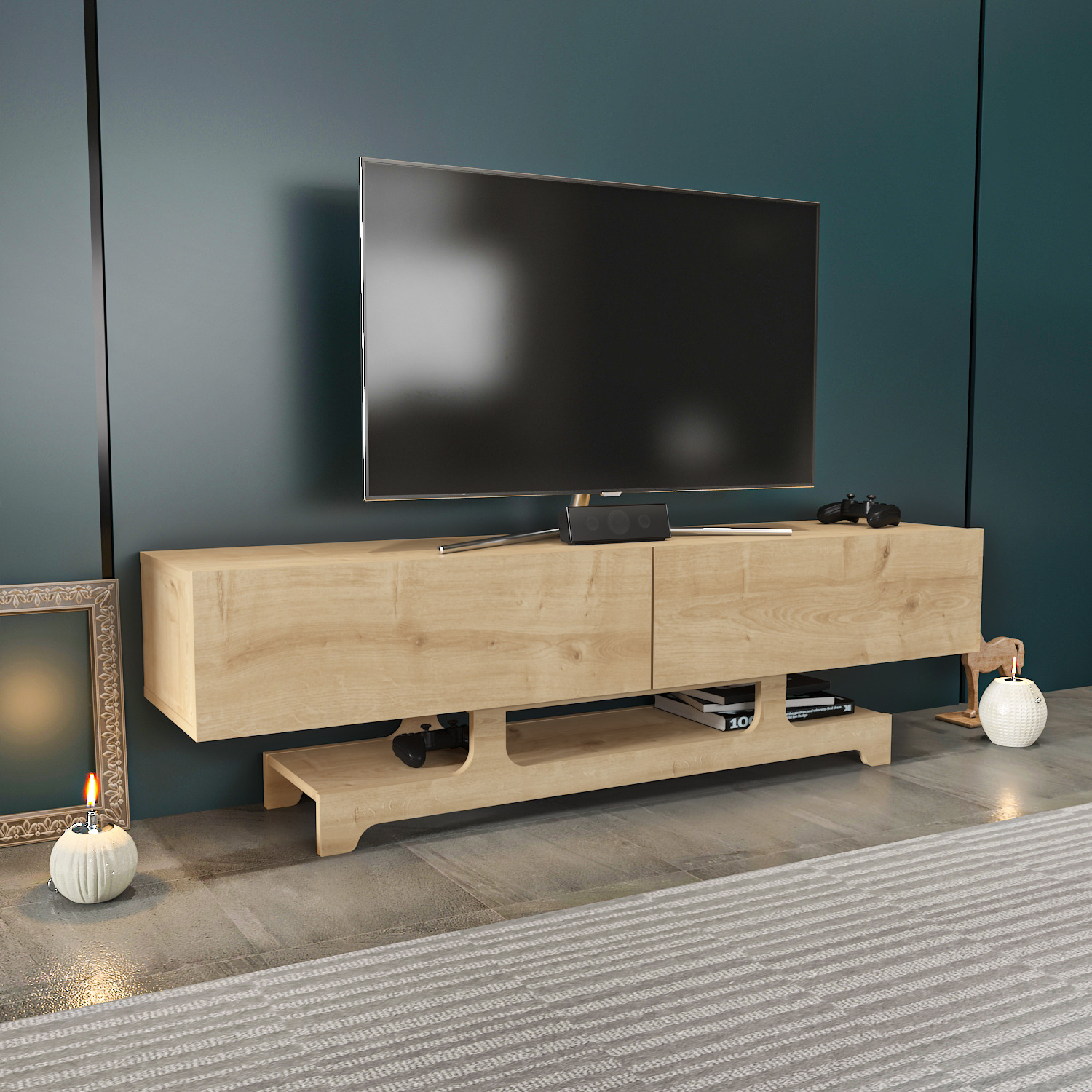 Tera Tv Unit - Oak