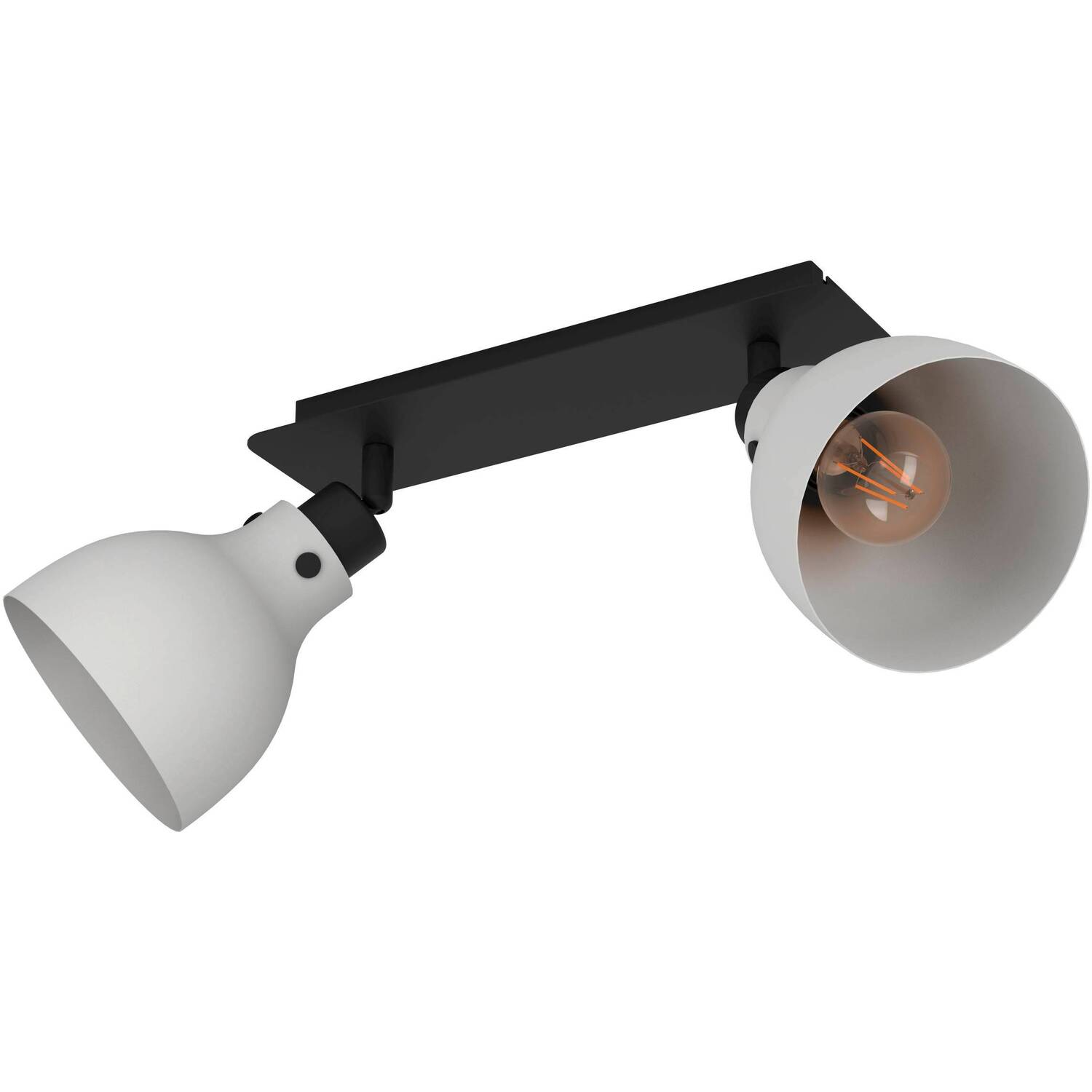 Eglo Matlock IP20 Grey Minimilastic 225mm Ceiling Light - Grey thumbnail