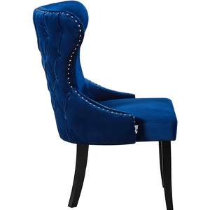 Royal Blue Mayfair Duke LUX Dining Set with a Table and Chairs Set of 6 shot 2489874