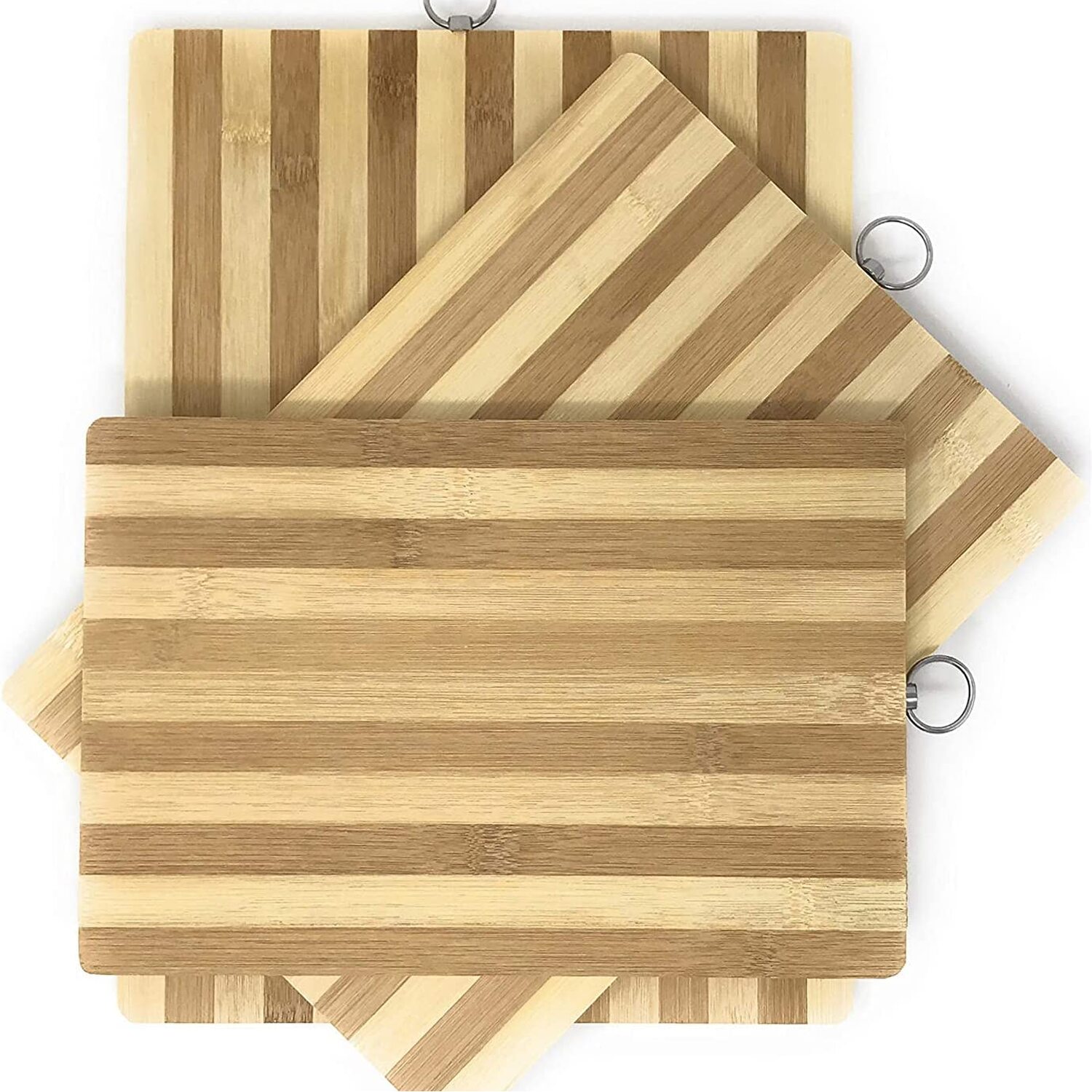 Natural Bamboo Wooden Chopping Board - Brown / Large
