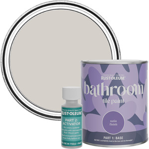 Rust-Oleum Bathroom Tile Paint in Satin Finish - Babushka 750ml