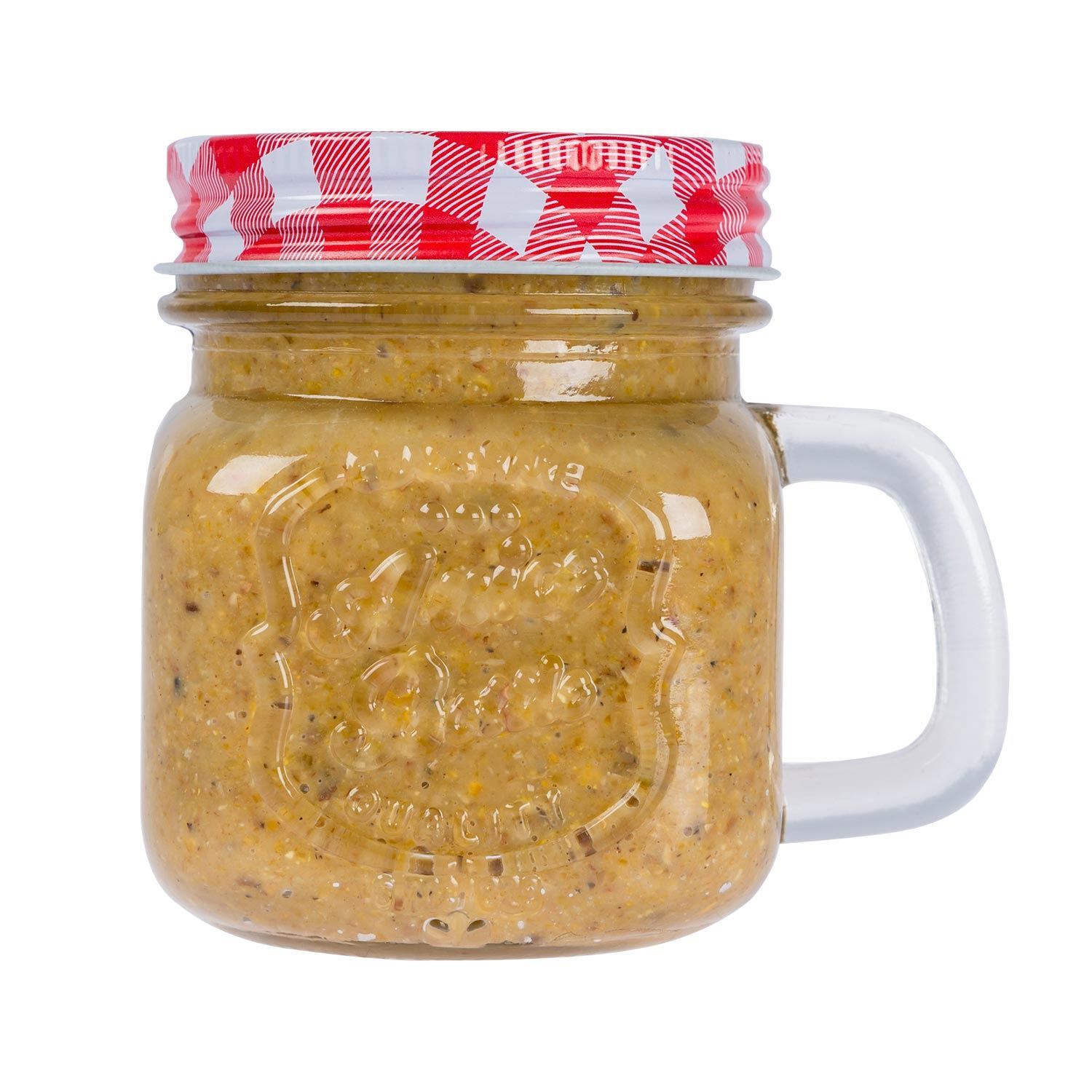 Image of Peanut Butter Bird Feeder in Glass&hellip;
