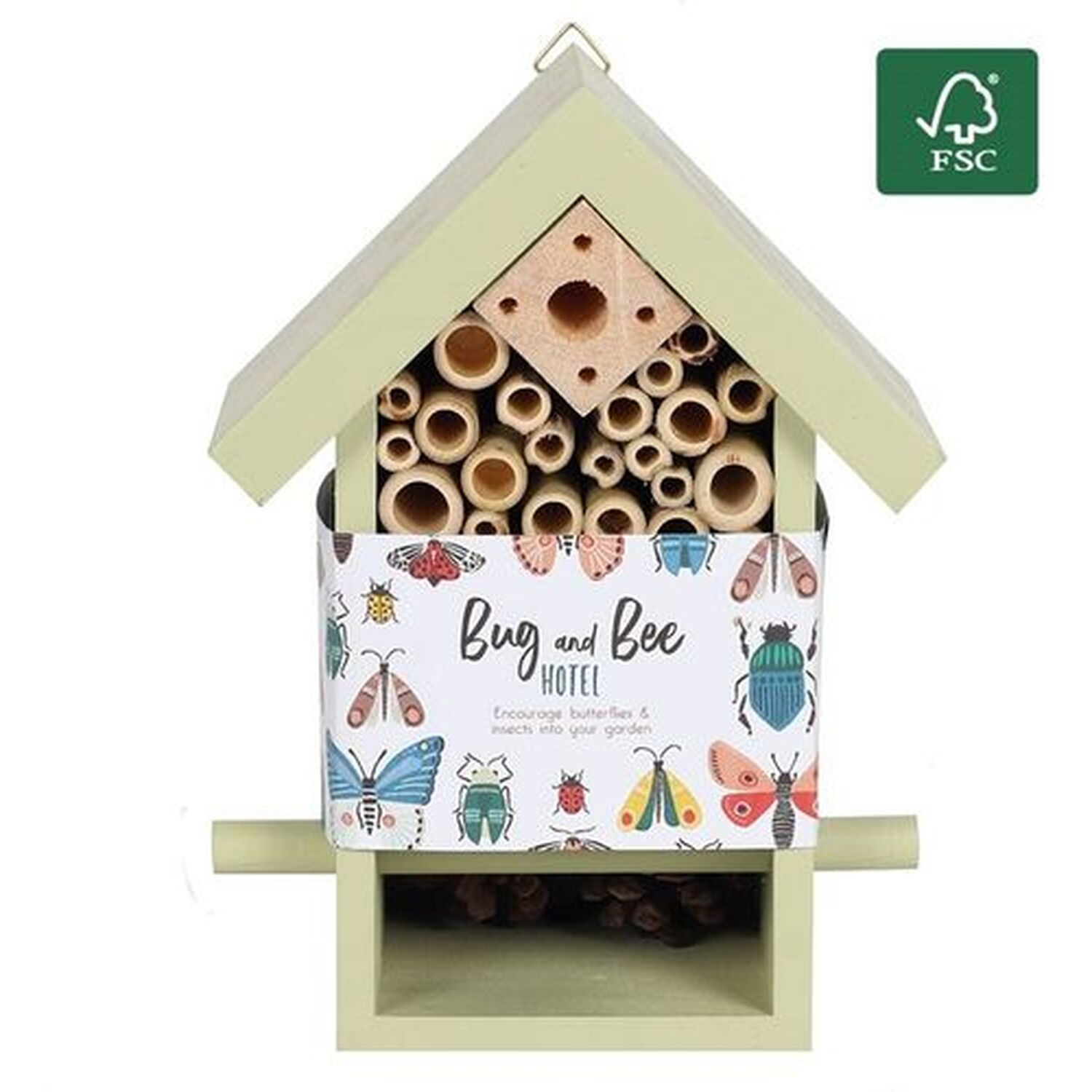 Charming Bug and Bee Hotel Garden's Mini Beast Haven