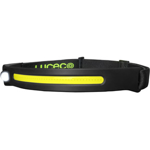 Luceco LED Flexible Rechargeable Head Torch with Motion Sensor