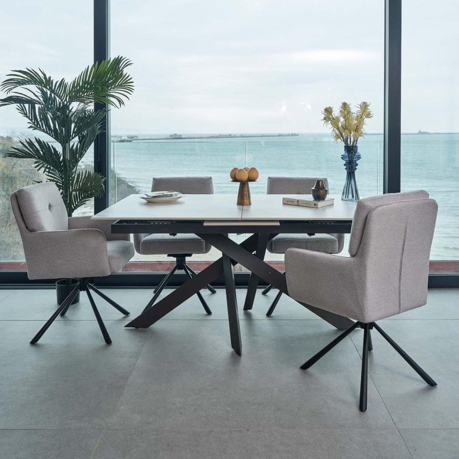 Woods Furniture - Apollo Extending Dining Table - White thumbnail