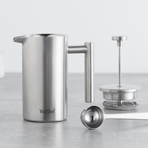 French Press Cafetiere with Spoon