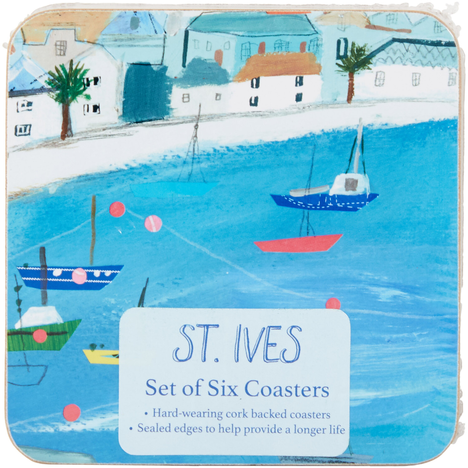 Image of Pack of 6 St Ives Coasters&hellip;
