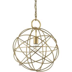 Konse 1 Light Spherical Ceiling Pendant