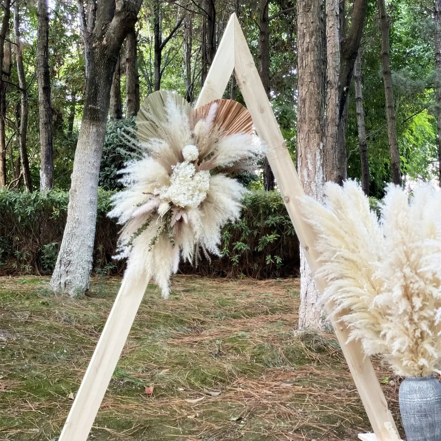 Boho Wedding Flowers Pampas Grass Arch Arrangements Boho Wedding Flowers Pampas Grass Arch Arrangements