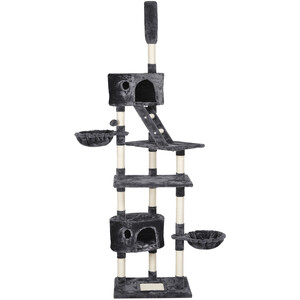 Height Adjustable Cat Towers with Scratching Posts