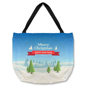 Merry Christmas Cover Art Dining Tote bag
