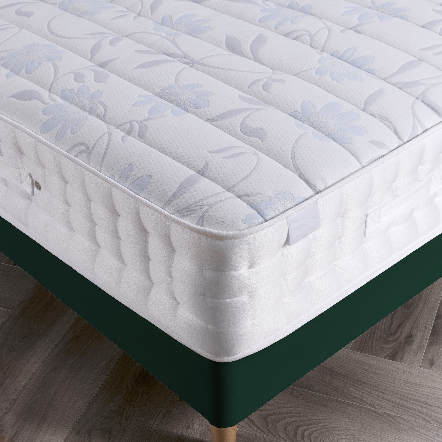 Ivy Pocket Sprung Memory Foam Mattress - White Double