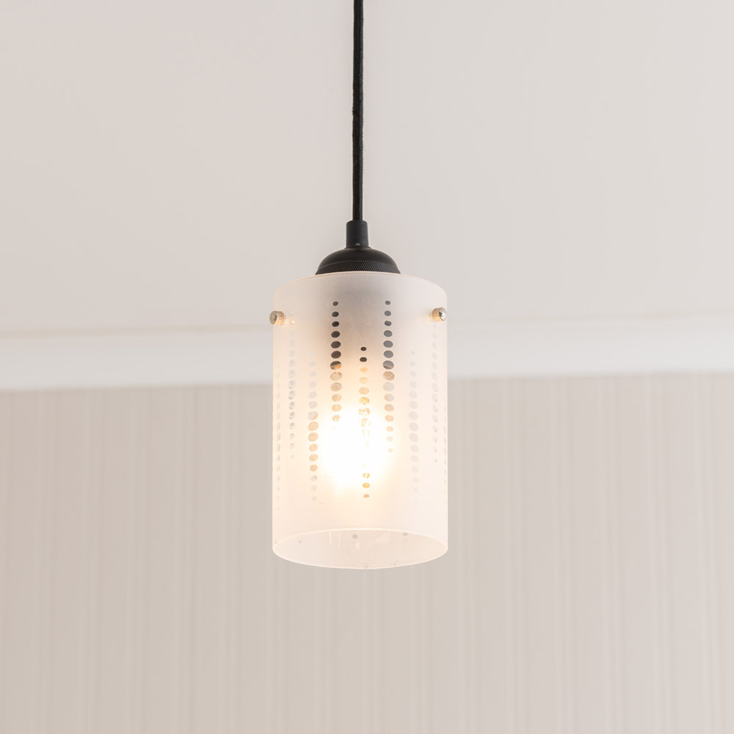 Image of Elsie Frosted Glass Ceiling Light Shade&hellip;