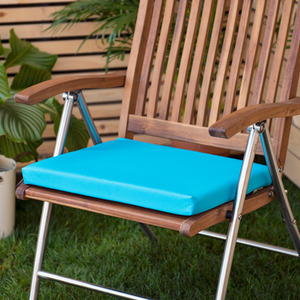 Turquoise / 1 Garden Chair Cushion Outdoor Patio Seat Pad shot 7547200