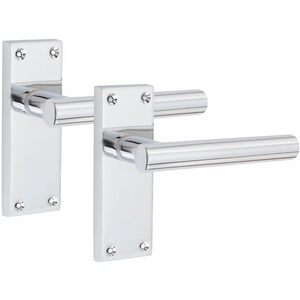 4 Set Victorian Delta Straight T-Bar Latch Door Handles Internal Set