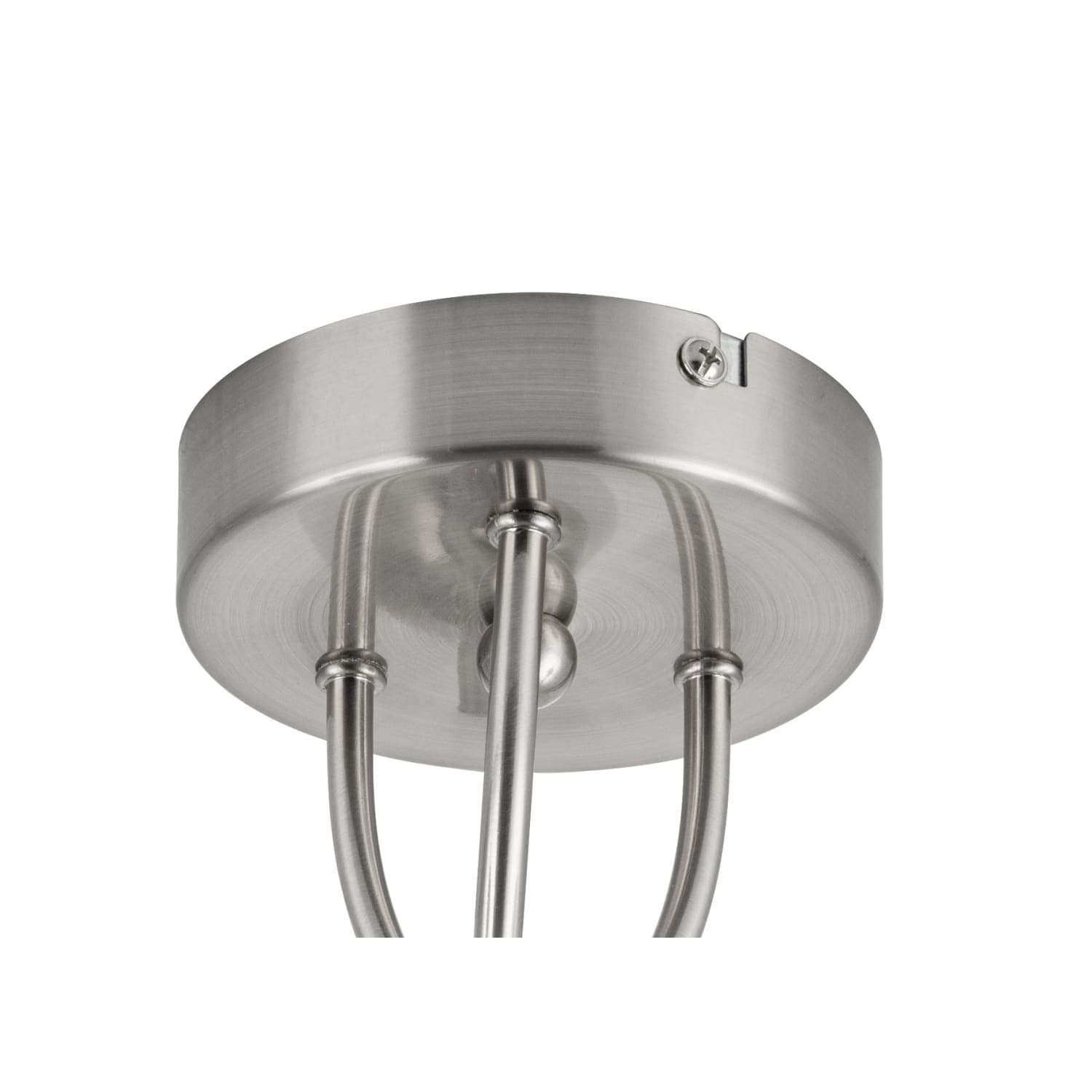 Cosylyte Hallie Bathroom 3 Light Glass Ceiling Light - Nickel