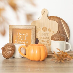 Pumpkin Spice Mug And Cozy Socks Set