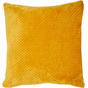 Jumbo Fleece Textured Cushion - Grey