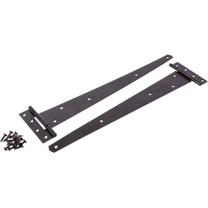 Set of 2 Heavy-Duty Steel T-Hinges
