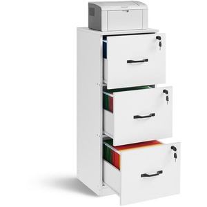 3 Drawer Filing Cabinet with Locks