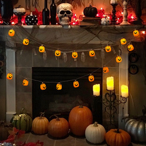 Halloween Pumpkin LED String Lights