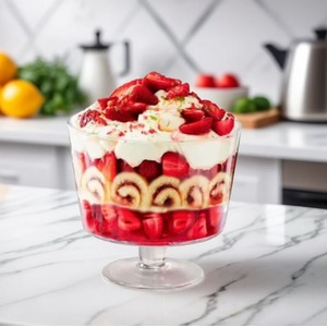 Glass Trifle Bowl - 2 Litre