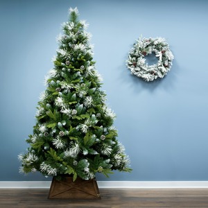 The Snowy Scots Pine Tree
