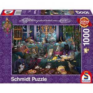 Brigid Ashwood Quarantine Cats 1000 Piece Jigsaw Puzzle