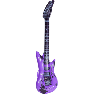 Cheetah Party Inflatable 95cm Guitar Yodel