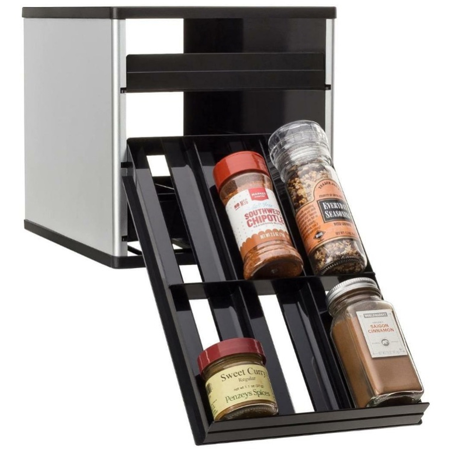 SpiceStack 18 Bottle Spice Rack Organiser