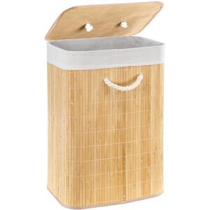 Foldable Laundry Basket with Lid Washing Hamper Bin with Liner